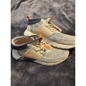 HEYDUDE Men's Sirocco M Mid Trail Tan/Blue Size‎ 12